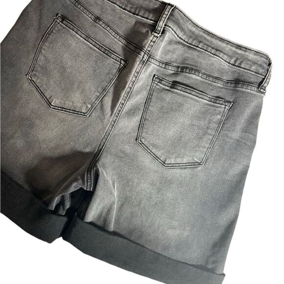 Sonoma Bermuda jean shorts black size 12 - Picture 5 of 11